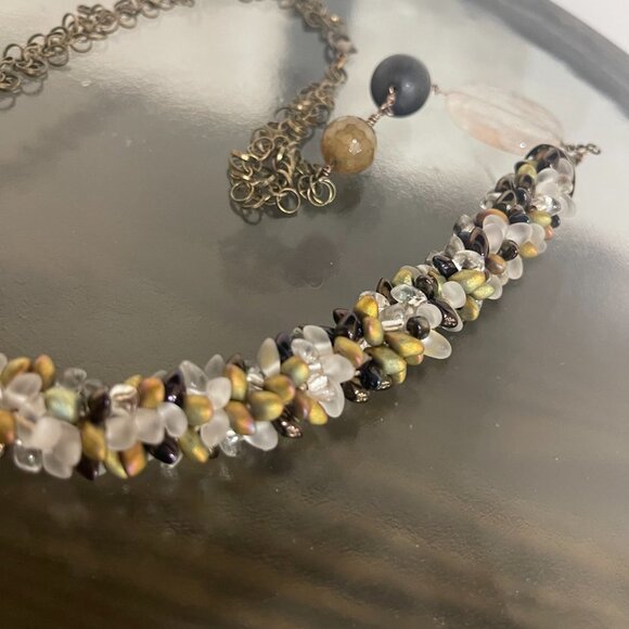 Warm Toned Summer Necklace - Picture 4 of 10